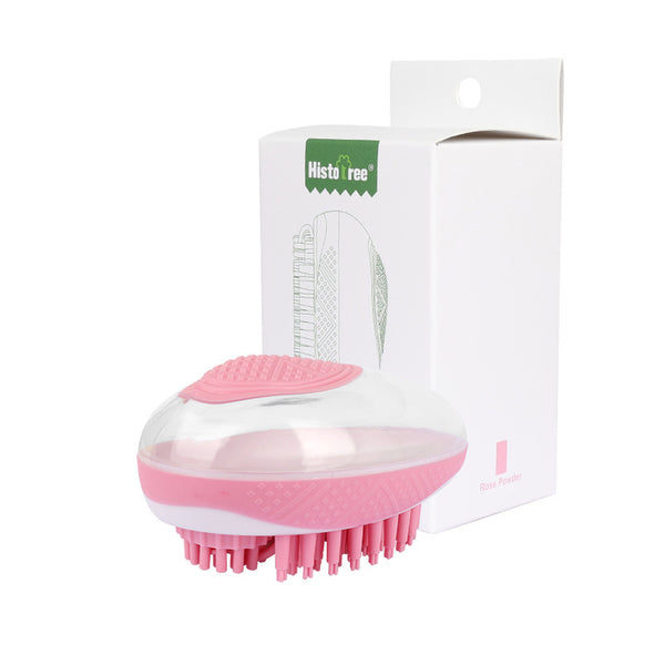 Silicone Bath Brush 2-in-1 Set For Your Pet