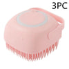 Silicone Bath Massage Glove Brush For Pets