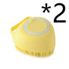 Silicone Bath Massage Glove Brush For Pets