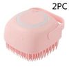 Silicone Bath Massage Glove Brush For Pets