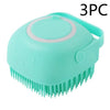 Silicone Bath Massage Glove Brush For Pets