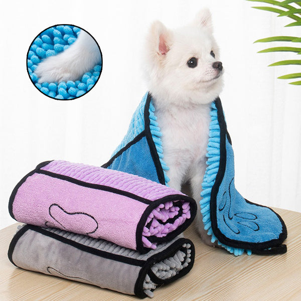 Soggy Doggy? Super Absorbent Bath Towel